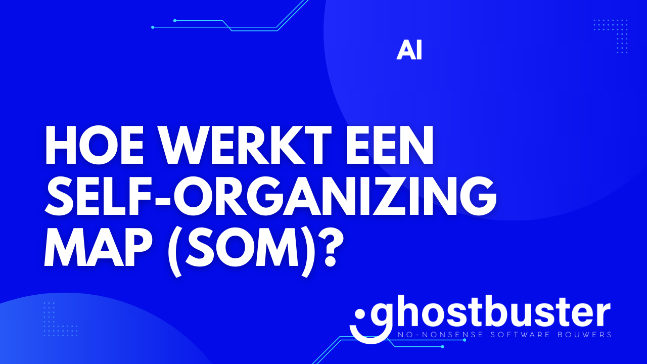 Hoe werkt een self-organizing map (SOM)?