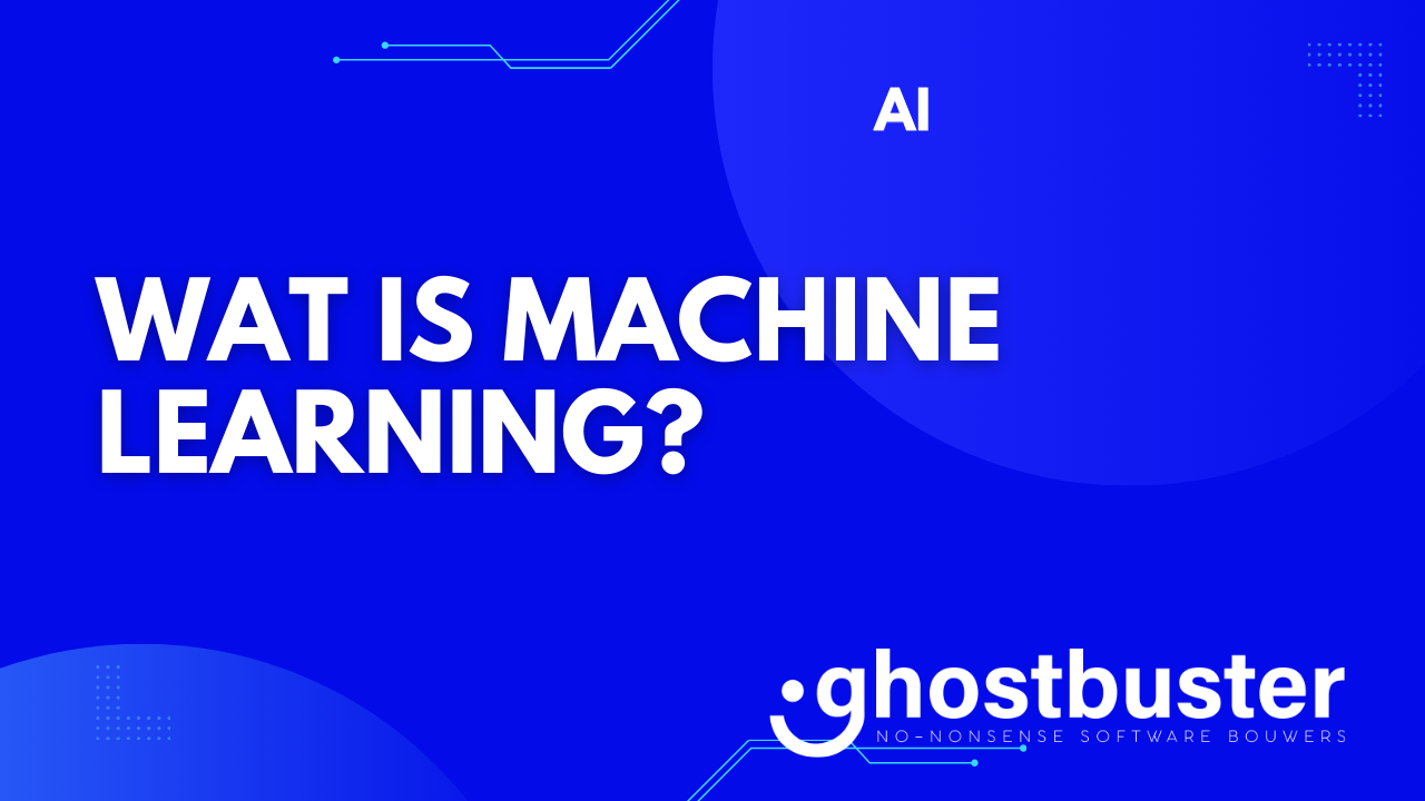 Wat is machine learning?