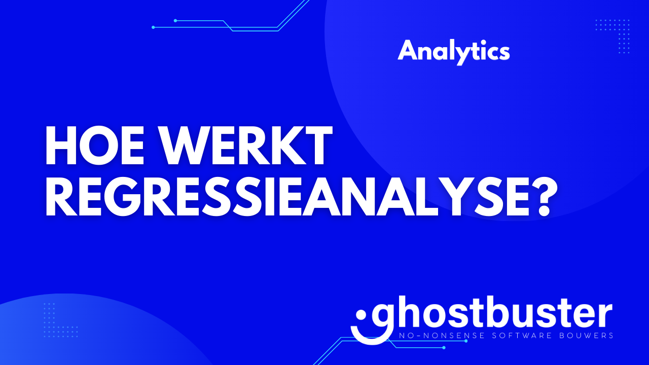 Hoe werkt regressieanalyse?