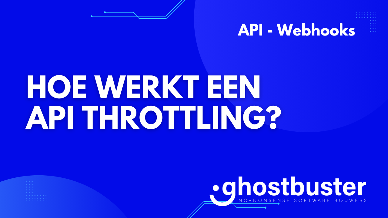 Hoe werkt een API throttling?