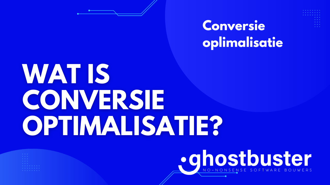 Wat is conversie optimalisatie?