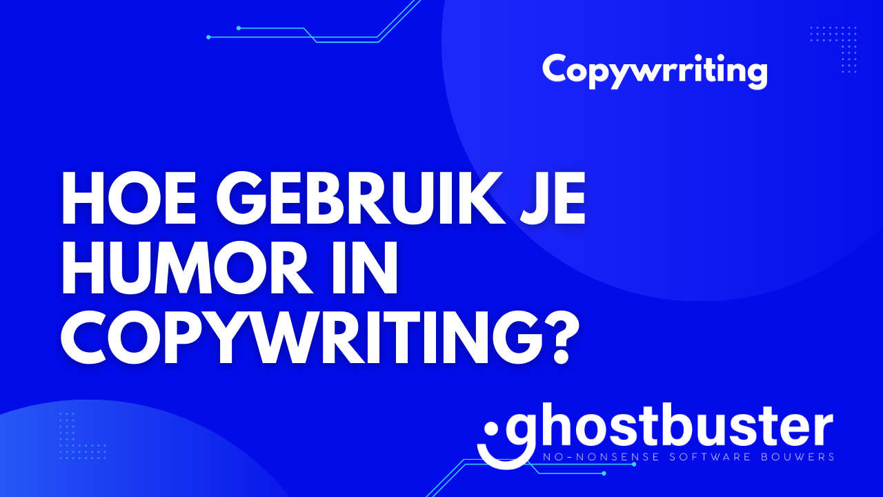 Hoe gebruik je humor in copywriting?