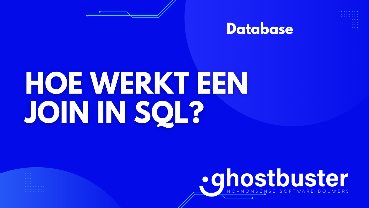 Hoe werkt een JOIN in SQL?