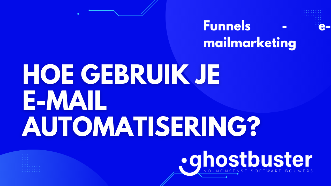 Hoe gebruik je e-mailautomatisering?
