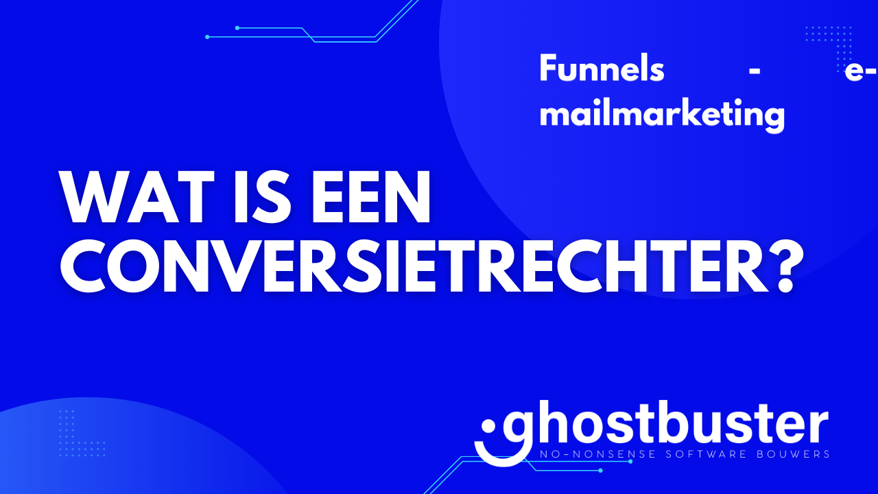 Wat is een conversietrechter?