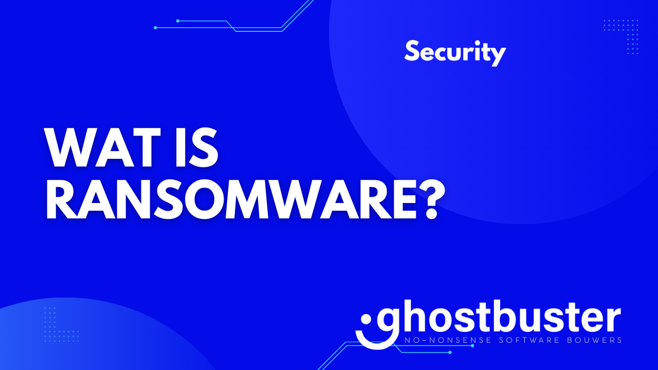 Wat is ransomware?