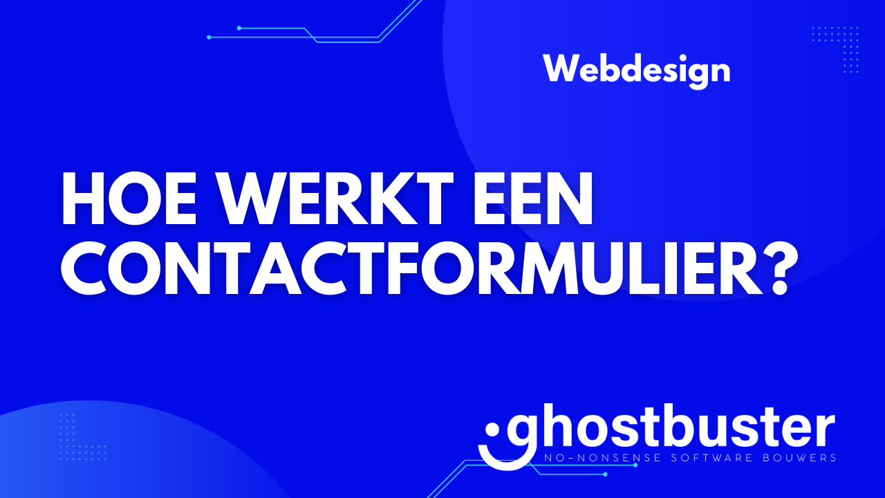 Hoe werkt een contactformulier?