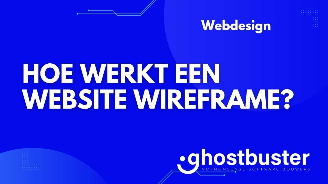 Hoe werkt een website wireframe?