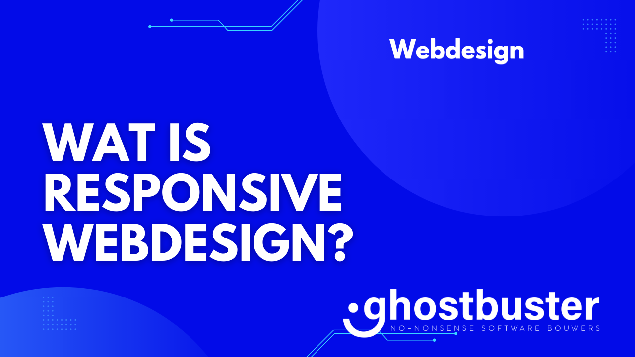 Wat is responsive webdesign?