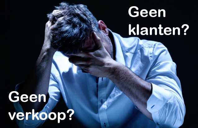Geen klanten en geen verkoop?